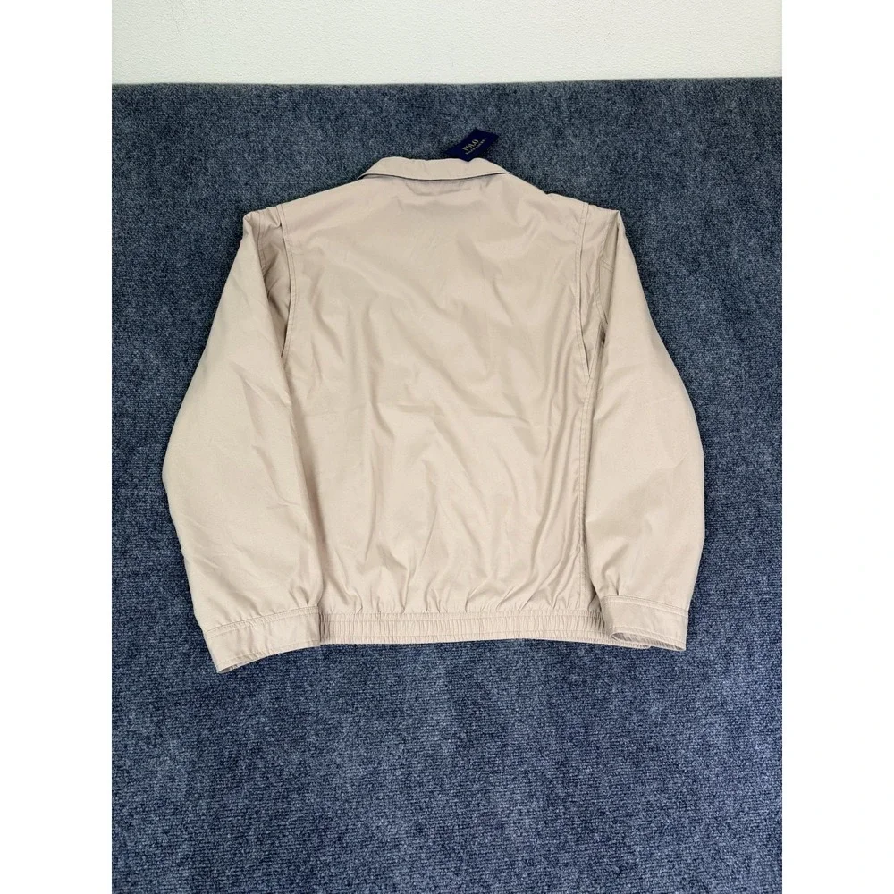 NWT‎ Polo Ralph Lauren  Men's  Khaki Bi-Swing Full-Zip Jacket Polyester Size 2XL